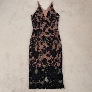 Dress The Population size M sequin lace dress